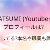 YATSUMI(Youtuber)プロフィールは？結婚してる？本名や職業も調査！